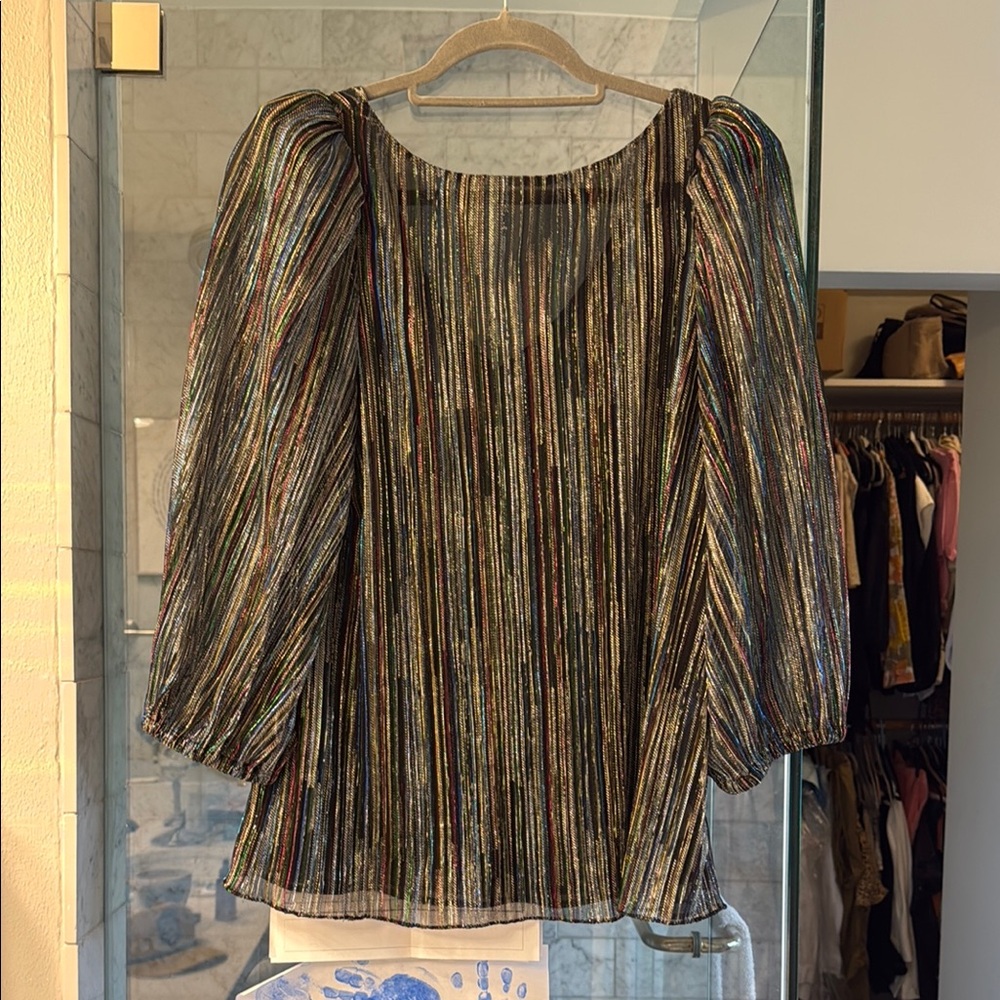 Multicolor Striped Women's Top